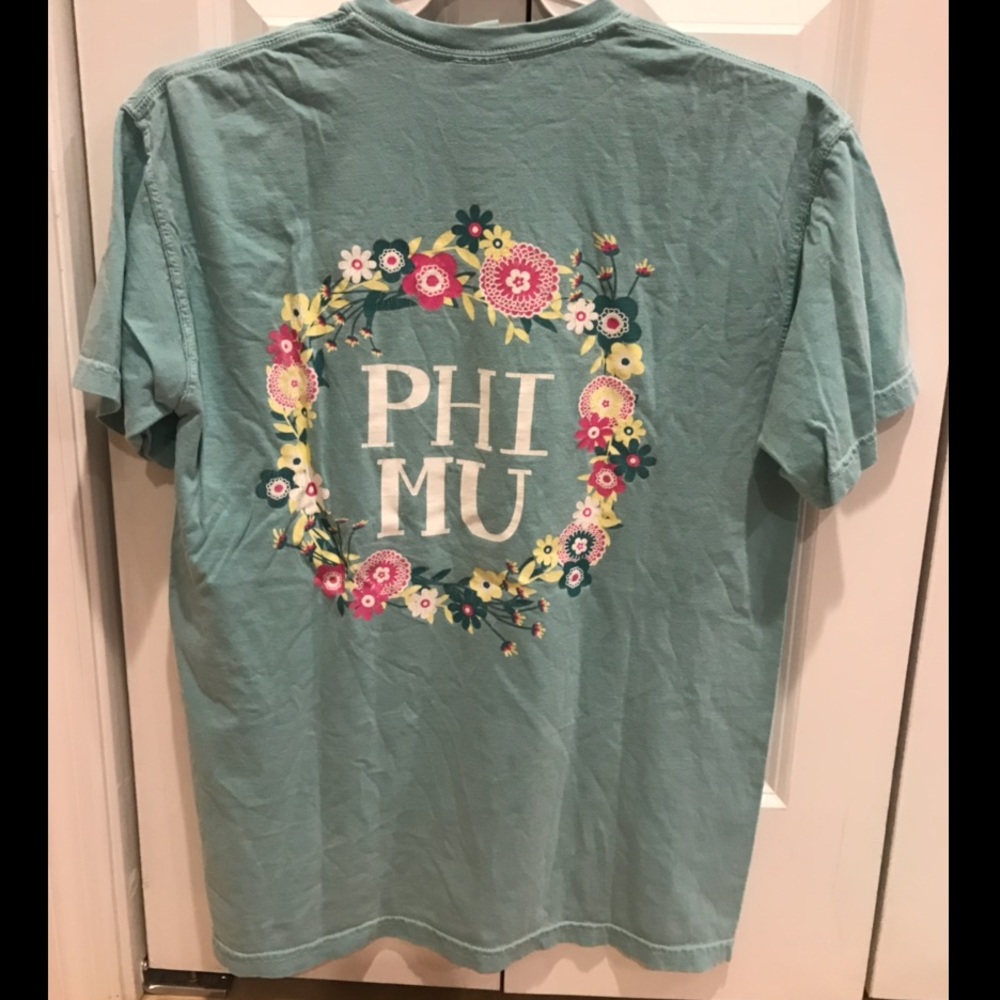 Phi Mu Comfort Colors Medium